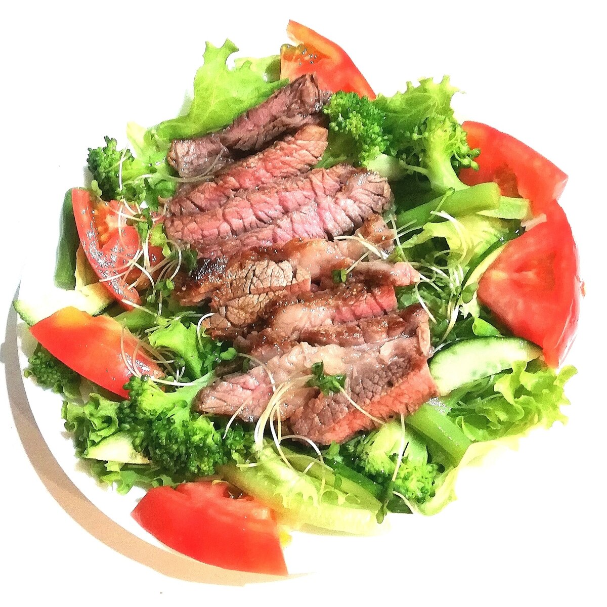 野菜もりもり 焼肉サラダ ステーキ肉使用 レシピ 作り方 By くれすけ 楽天レシピ 野菜もりもり 焼肉サラダ ステーキ肉使用 レシピ 作り方 By くれすけ 楽天レシピ